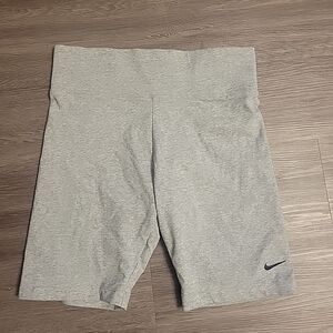 Nike Cotton Light Gray Tights  Sz Large